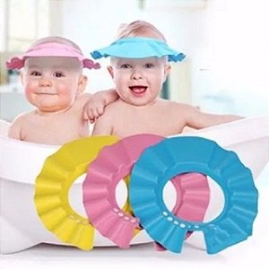 Chapéu Bebê para Banho - Protetor de Olhos