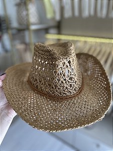 Chapéu comboy palha
