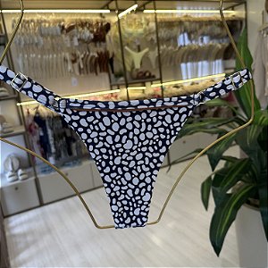 Calcinha 794 com regulagem e friso, fio Estampa Copacabana (BUSTO NÃO INCLUSO)