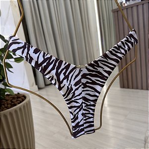 Calcinha 012 Asa Delta Fio Duplo Estampa Pantanal (BUSTO NÃO INCLUSO)