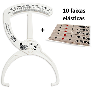 Craniômetro + 10 faixas elásticas (para medição de Plagiocefalia)