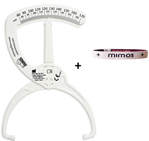 Craniômetro + 1 faixas elásticas (para medição de Plagiocefalia)