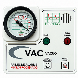 Painel de Alarme para Rede de Gases – Vácuo