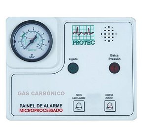 Painel de Alarme para Rede de Gases – Gás Carbônico