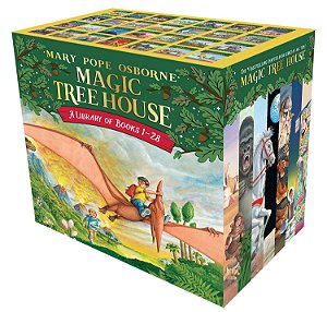 Magic Tree House Books 1-28 Boxed Set - 28 Livros em Inglês