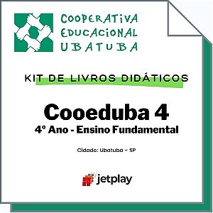 Conjunto de Livros Didáticos - Escola Cooeduba - 4º Ano