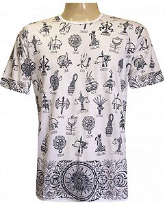 CAMISETA INDIANA - FERRAMENTAS ORIXÁS UNISSEX