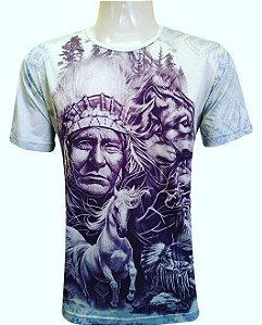CAMISETA INDIANA - INDIO NATIVOS UNISSEX