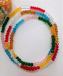 Guia de Cristal 7 linhas Flat 8mm