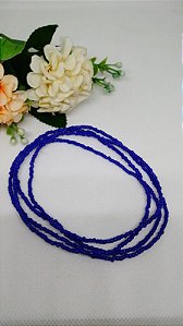 Guia de Miçanguinha Azul Escuro 45cm