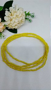 Guia de Miçanguinha Amarelo 45cm