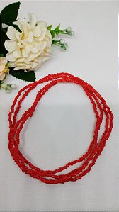 Guia de Miçanguinha Vermelho 45cm