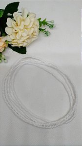 Guia de Miçanguinha Branco 45cm