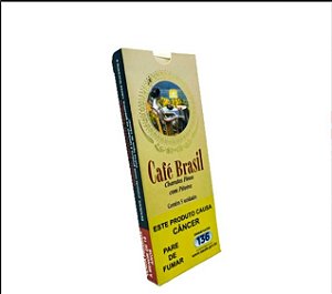 Cigarrilha Café Brasil Tradicional c/ 5 unidades com Piteira