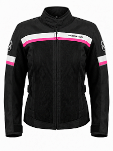 Jaqueta Motociclista Feminina Sparta Racer Pro EVO