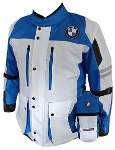 Jaqueta BMW Parka Impermeável Branca