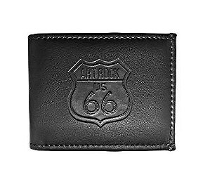 Carteira Aberta US 66 Preta