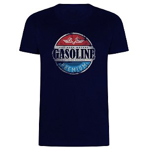 Camiseta Gasoline Marinho