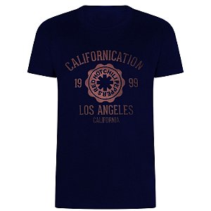 Camiseta Red Hot Chili Peppers Californication Marinho