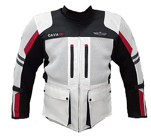 Jaqueta Parka Sparta Motors Branca ou Cinza Claro Modelo Verão