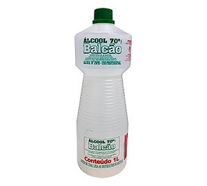 ALCOOL 70% PARA LIMPEZA