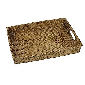 BANDEJA MAYA EM RATTAN ARTIFICIAL