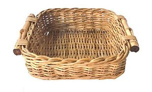 CESTA QUADRADO JUNCO M
