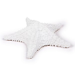 ENFEITE DECORATIVO ESTRELA DO MAR BRANCA - G