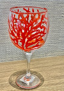 TAÇA PARA GIN SAINT TROPEZ CORAL VERMELHO
