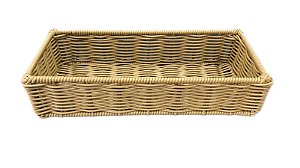 CESTA PARA PÃO DE FORMA RETANGULAR  TRANCOSO - VIME CARAMELO