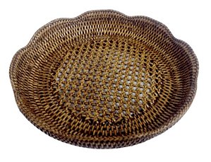 BANDEJA RATTAN LOTUS MEDIA