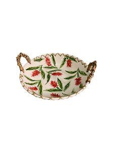 TRAVESSA MÉDIA COM JUNCO PLANTAS TROPICAIS