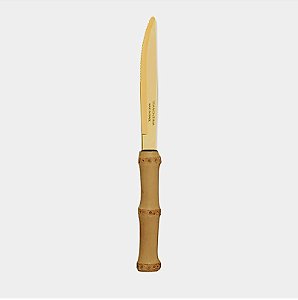 FACA DE MESA DOURADO - BAMBU NATURAL (UNIDADE)