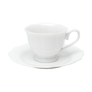 CJ DE 6 XÍCARAS CAFÉ COM PIRES MALDIVAS BRANCA
