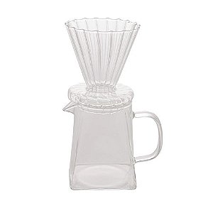 CAFETEIRA E FILTRO DE VIDRO 500ML