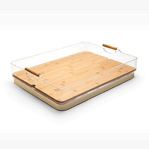 BANDEJA FLUTUANTE BAMBU PARA PISCINA