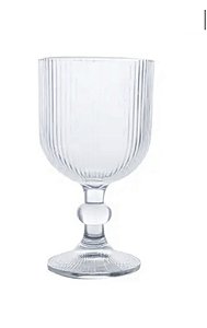 CONJUNTO DE 6 TAÇAS DE VIDRO TRANSPARENTE 260ml