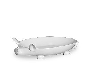 TRAVESSA FUNDA BRANCO PIG / FEIJOADA