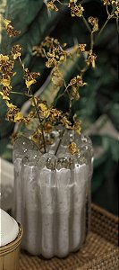 VASO EM MURANO CRISTAL TURIN - GELO