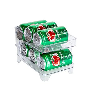 ORGANIZADOR DE ACRÍLICO DIAMOND PARA 6 LATAS
