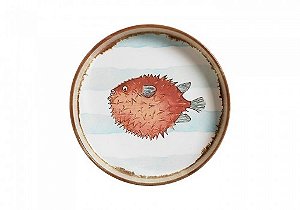 TRAVESSA / TIGELA MEDIA FISH STRIPES PEIXE