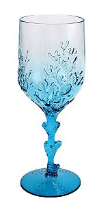 TAÇA EM ACRÍLICO DEGRADÊ AZUL - CORAL