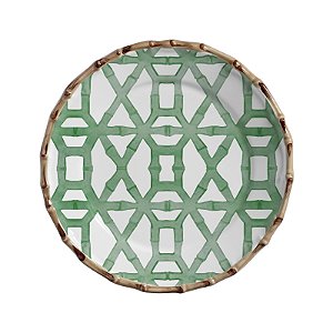 PRATO RASO BAMBOO PRINT VERDE