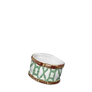 PORTA GUARDANAPO BAMBOO PRINT VERDE