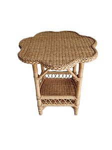 MESA LATERAL FLOR JUNCO NATURAL