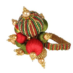 CJ DE PORTA GUARDANAPO 4 PÇS 5 CM - (Natal)