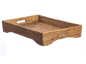 BANDEJA EM RATTAN SUNSET - G
