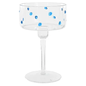TAÇA EM ACRÍLICO MALDIVAS AZUL - 370 ML