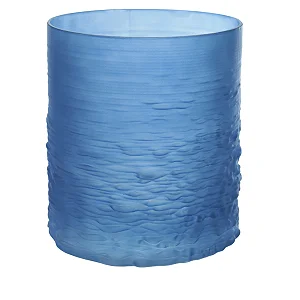 VASO DIANA DE VIDRO AZUL - M