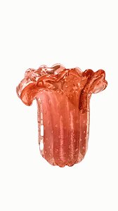 VASO MURANO LEQUE PP ROSA PINK